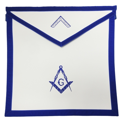 Masonic Apron - Texas Past Master or Officers Apron